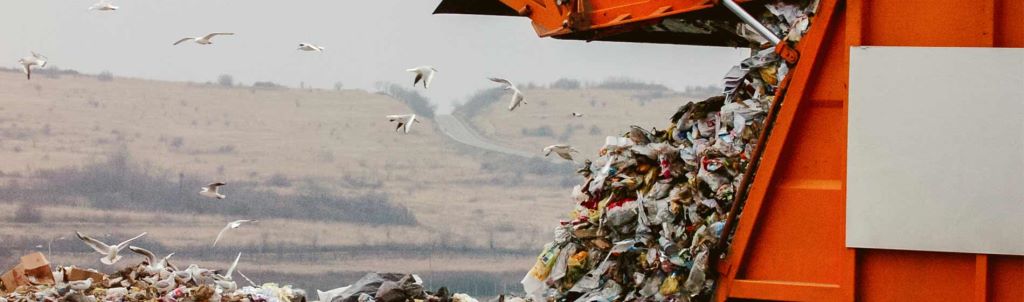 Waste landfill