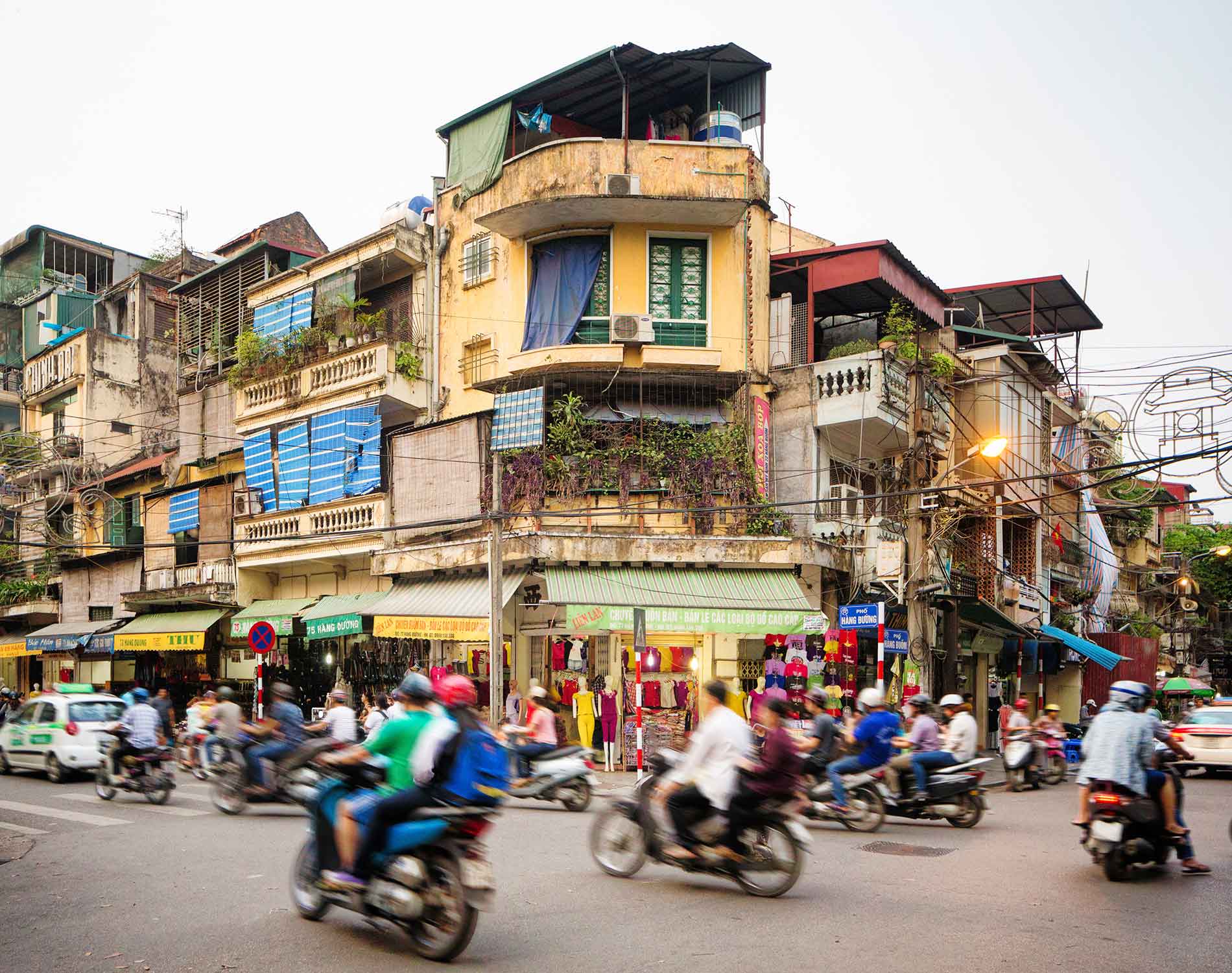 Building in Hanoi, Vietnam