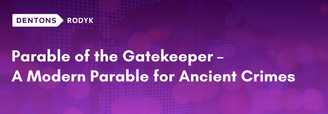 Parable of the Gatekeeper – A Modern Parable for Ancient Crimes