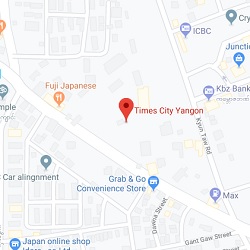 Yangon office location map